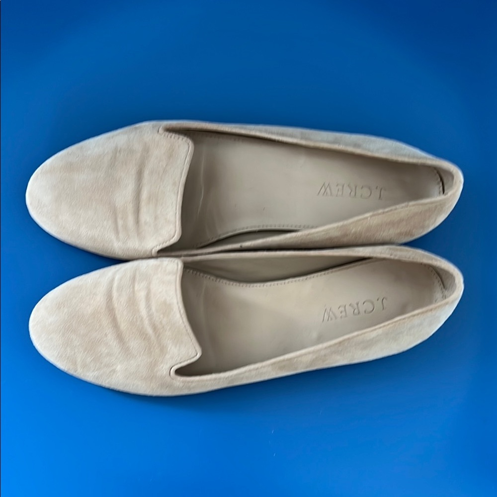 J. Crew Women's Tan Suede Loafers